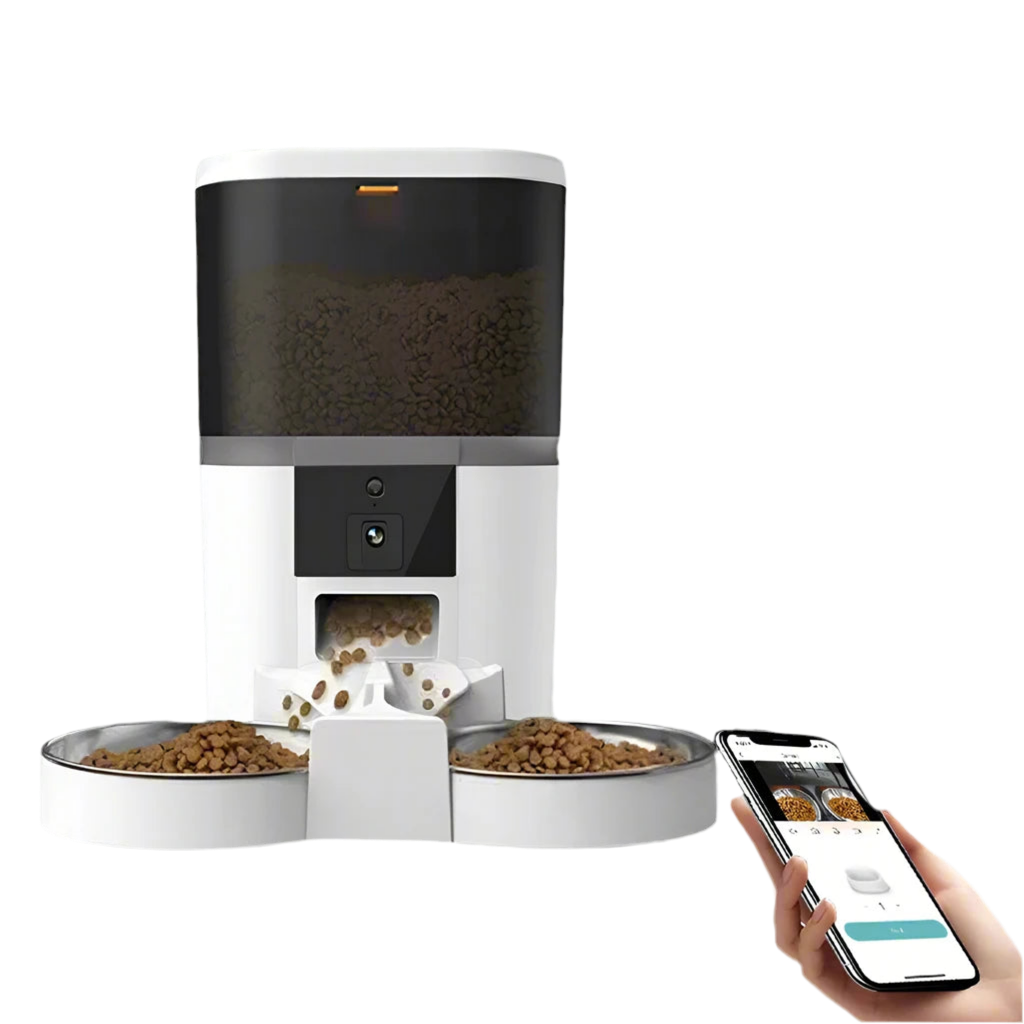 Smart Pet Feeder with Camera