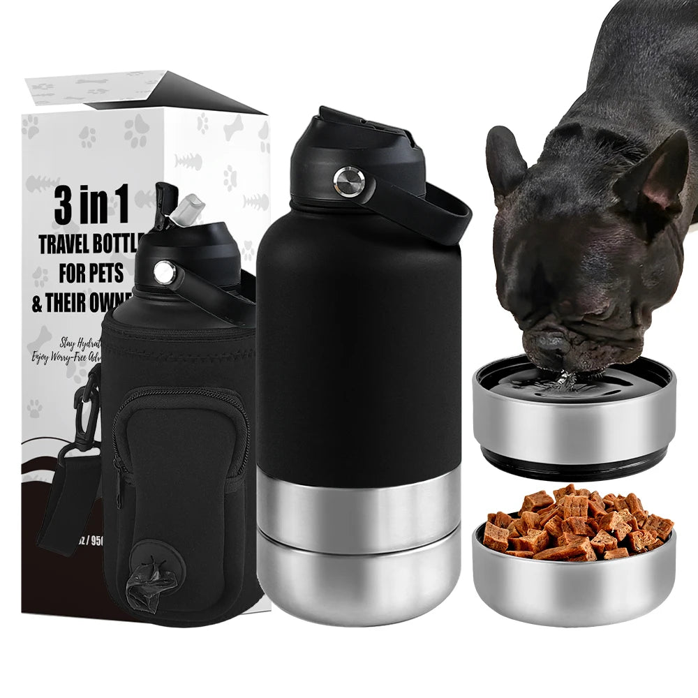 StellaBarks 3-in-1 Stainless Steel Adventure Bottle