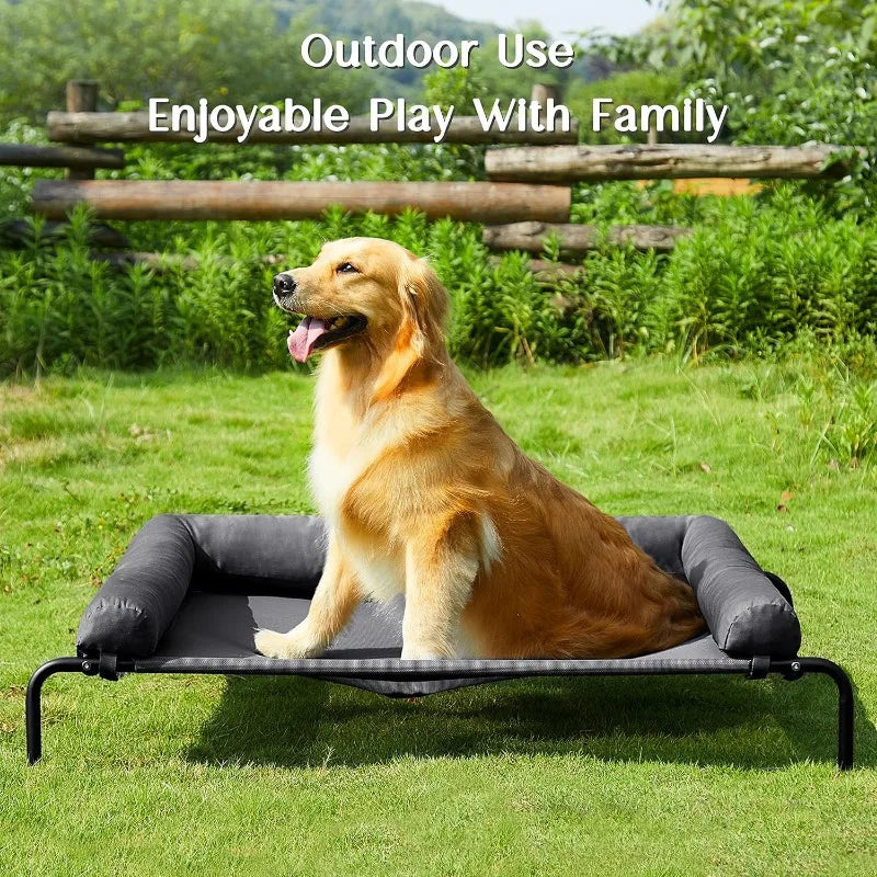 StellaBarks Premium Elevated Dog Bed Cot