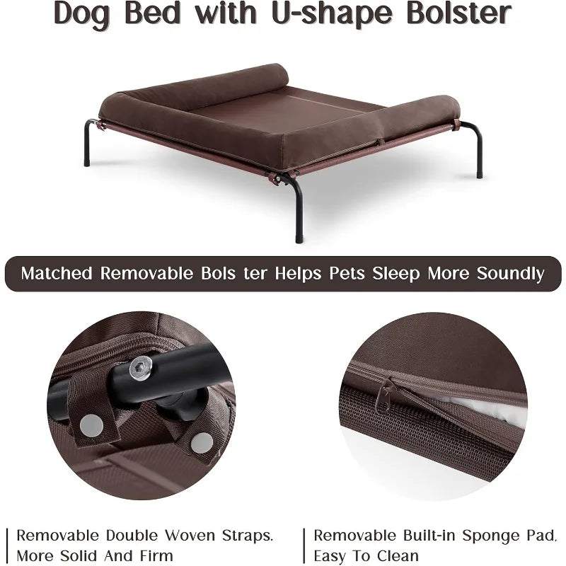 StellaBarks Premium Elevated Dog Bed Cot