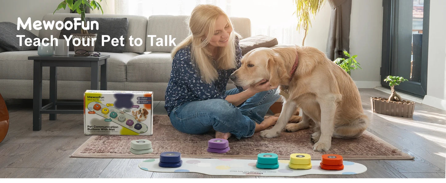 StellaBarks Talking Buttons for Pet Communication