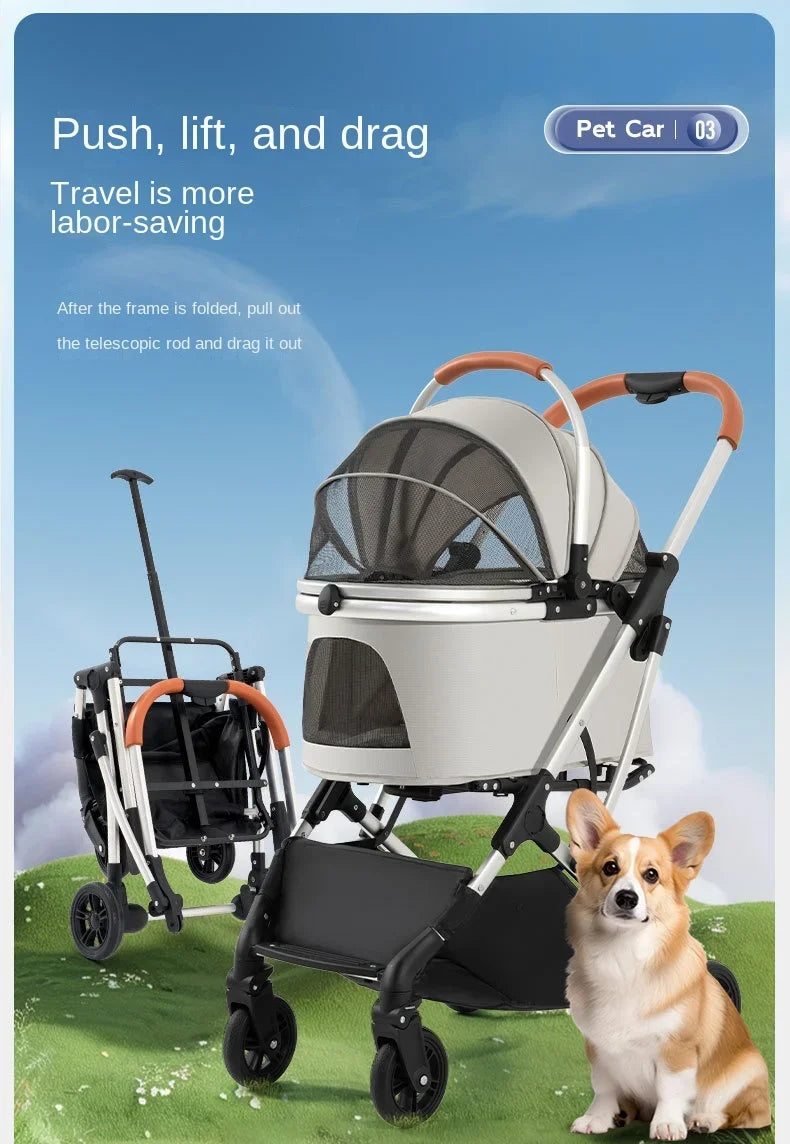 Explorer pet stroller