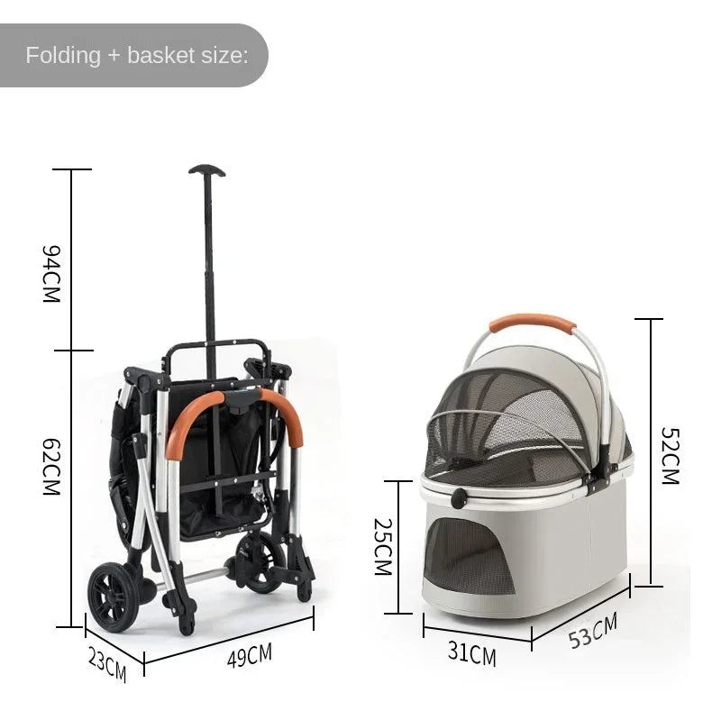 Explorer pet stroller