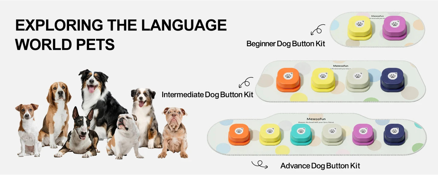 StellaBarks Talking Buttons for Pet Communication