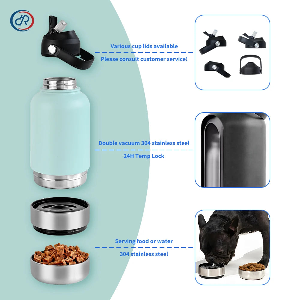 StellaBarks 3-in-1 Stainless Steel Adventure Bottle