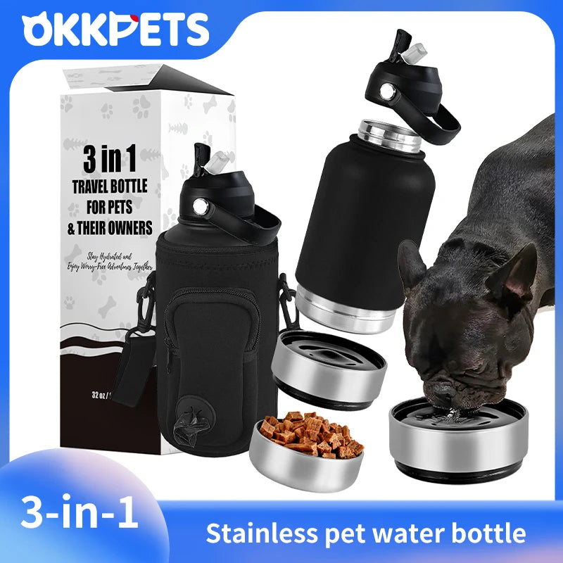 StellaBarks 3-in-1 Stainless Steel Adventure Bottle