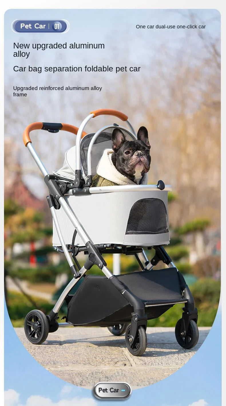 Explorer pet stroller