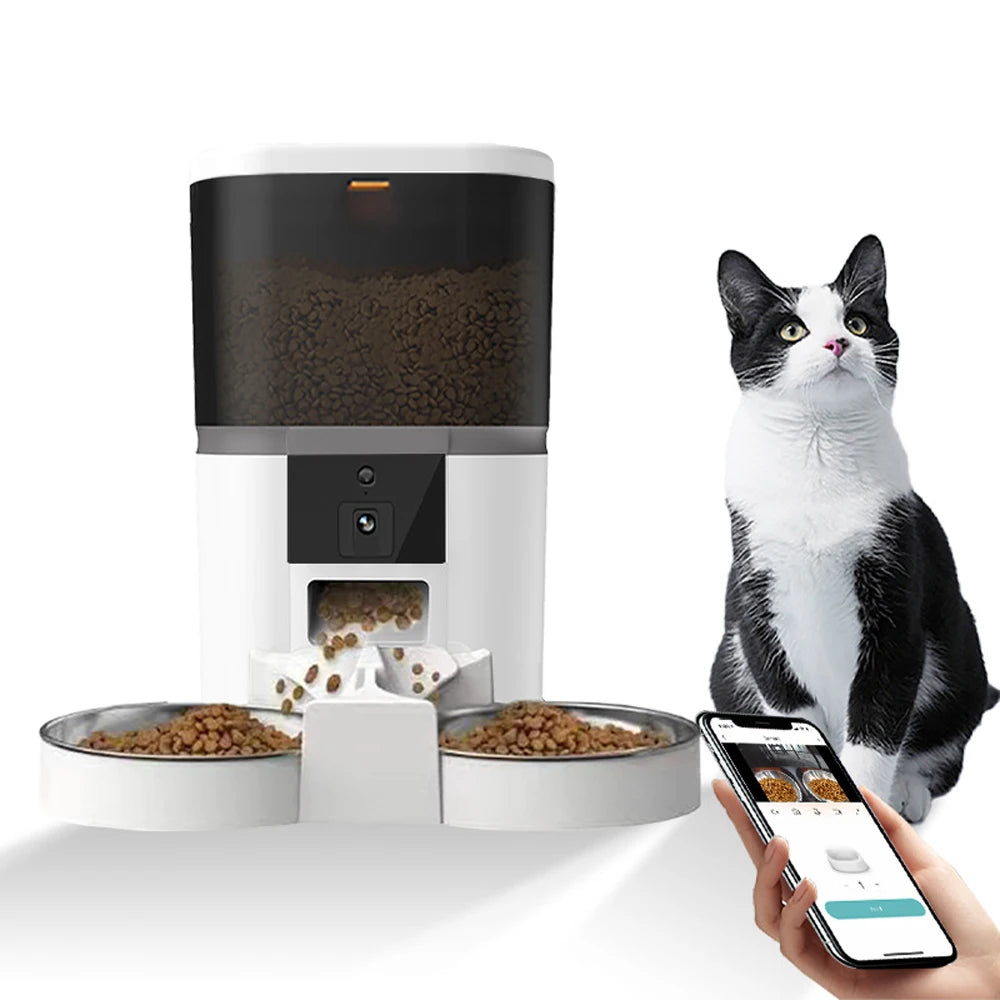 Smart Pet Feeder with Camera