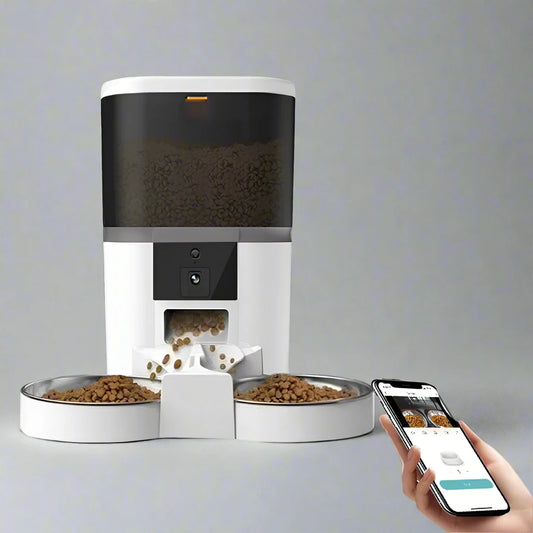 Smart Pet Feeder with Camera