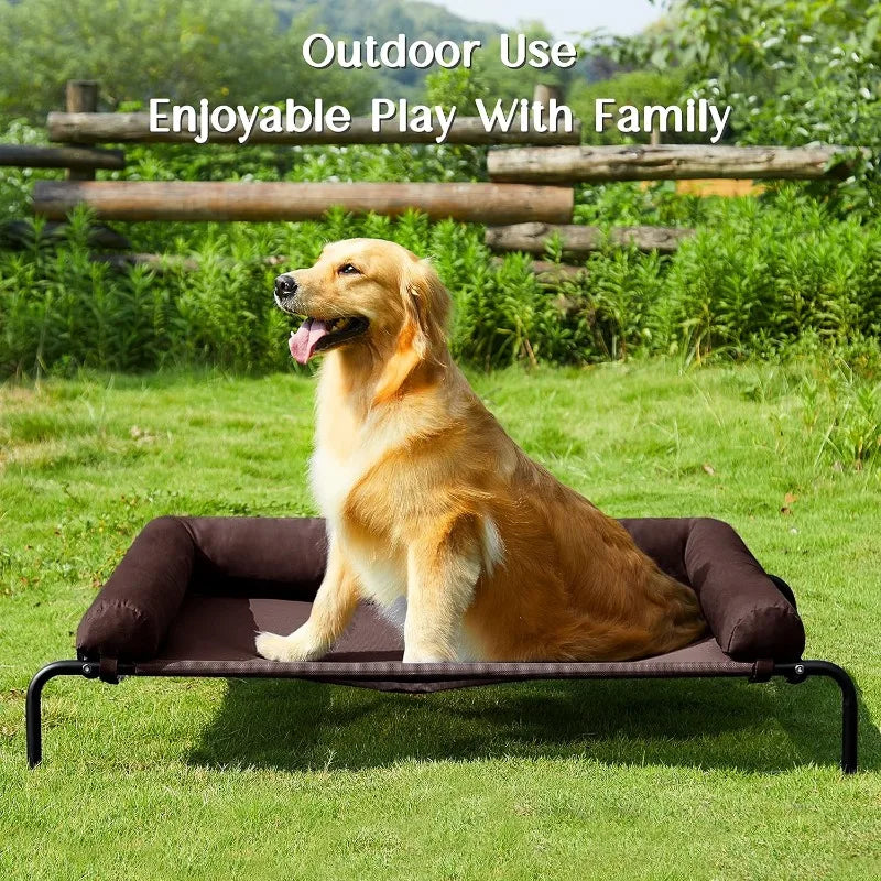 StellaBarks Premium Elevated Dog Bed Cot