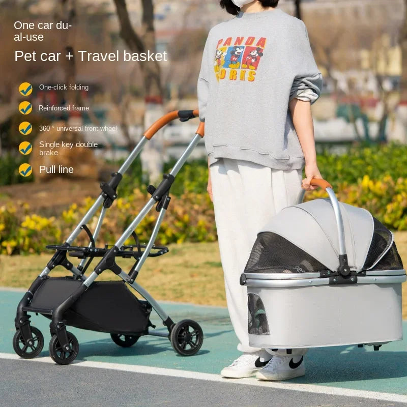 Explorer pet stroller